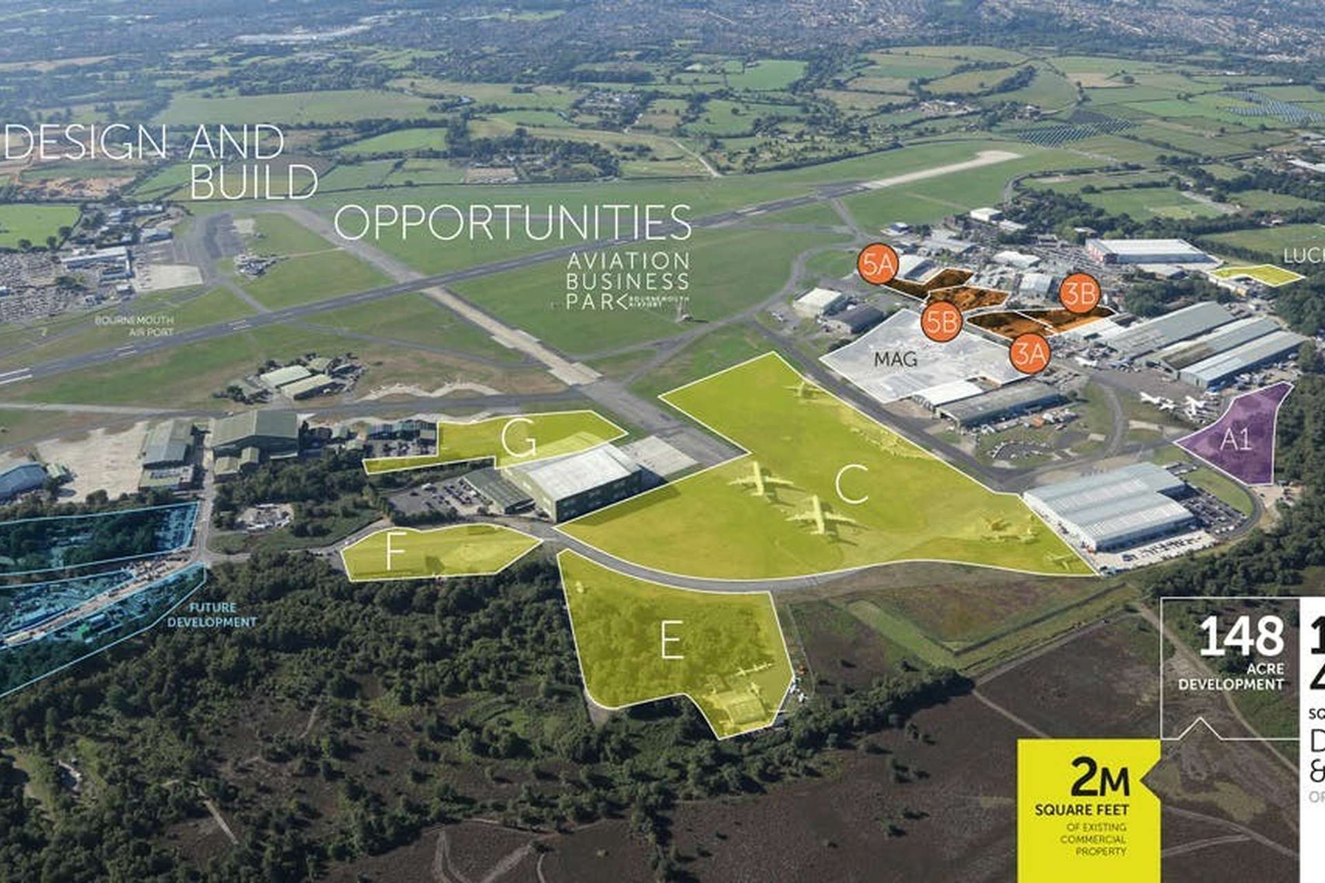 Design & Build Opportunities, Aviation Business Park, Bournemouth Airport, Christchurch, Dorset, BH23 6NW