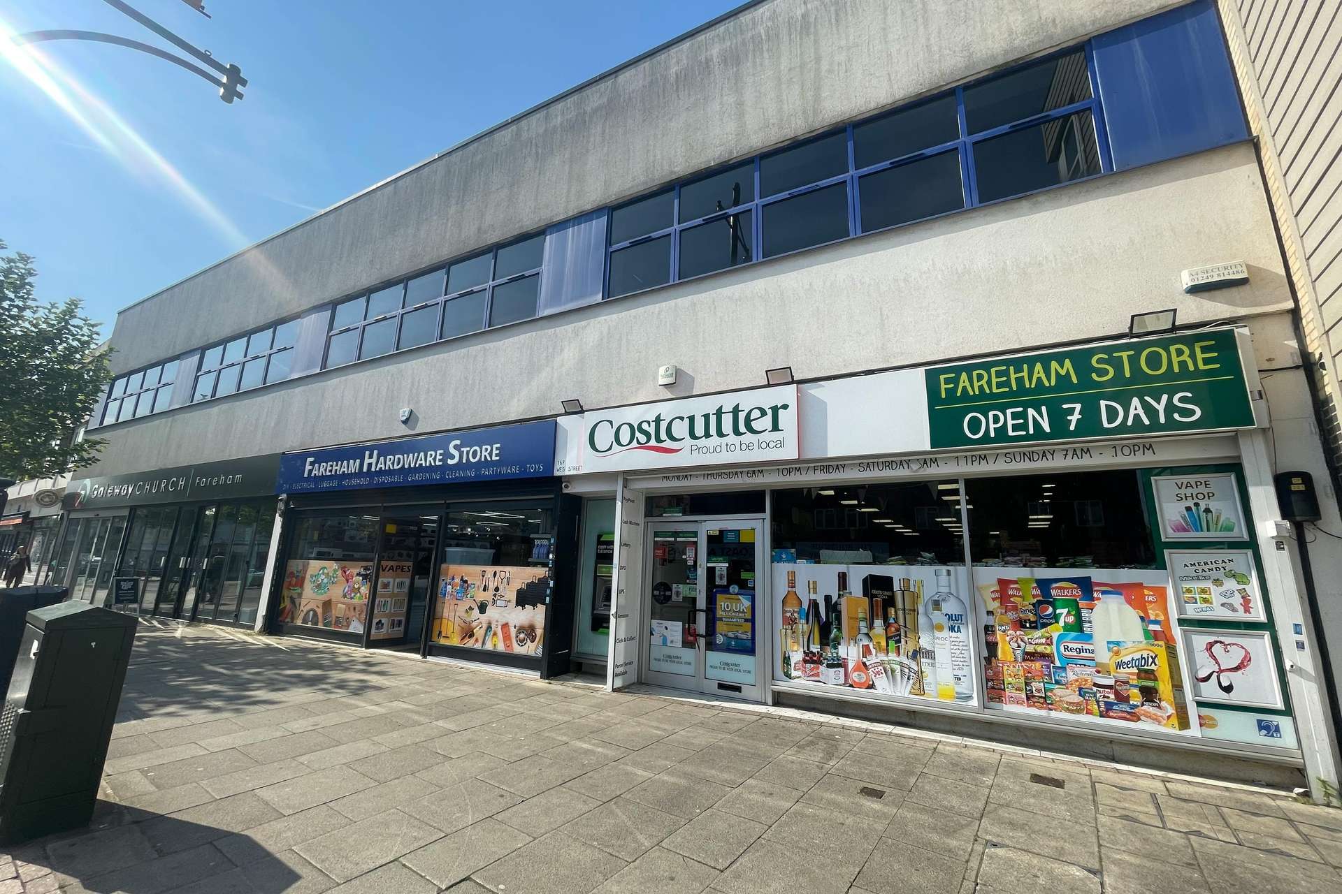 167-169 West Street, Fareham, Hampshire, PO16 0EF