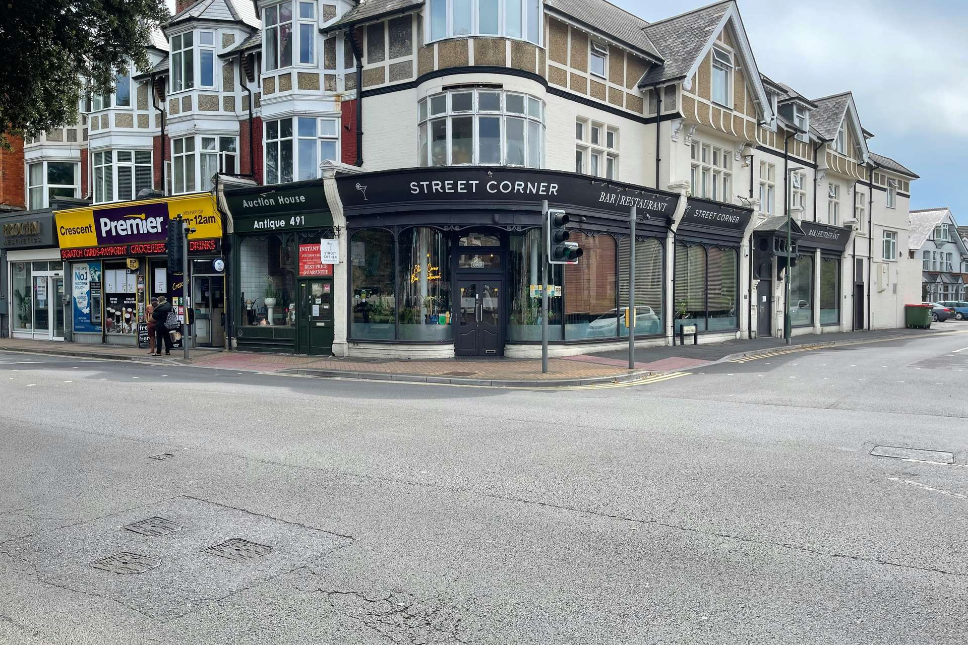 Street Corner Bar & Restaurant, Bournemouth, Dorset, BH1 4AE