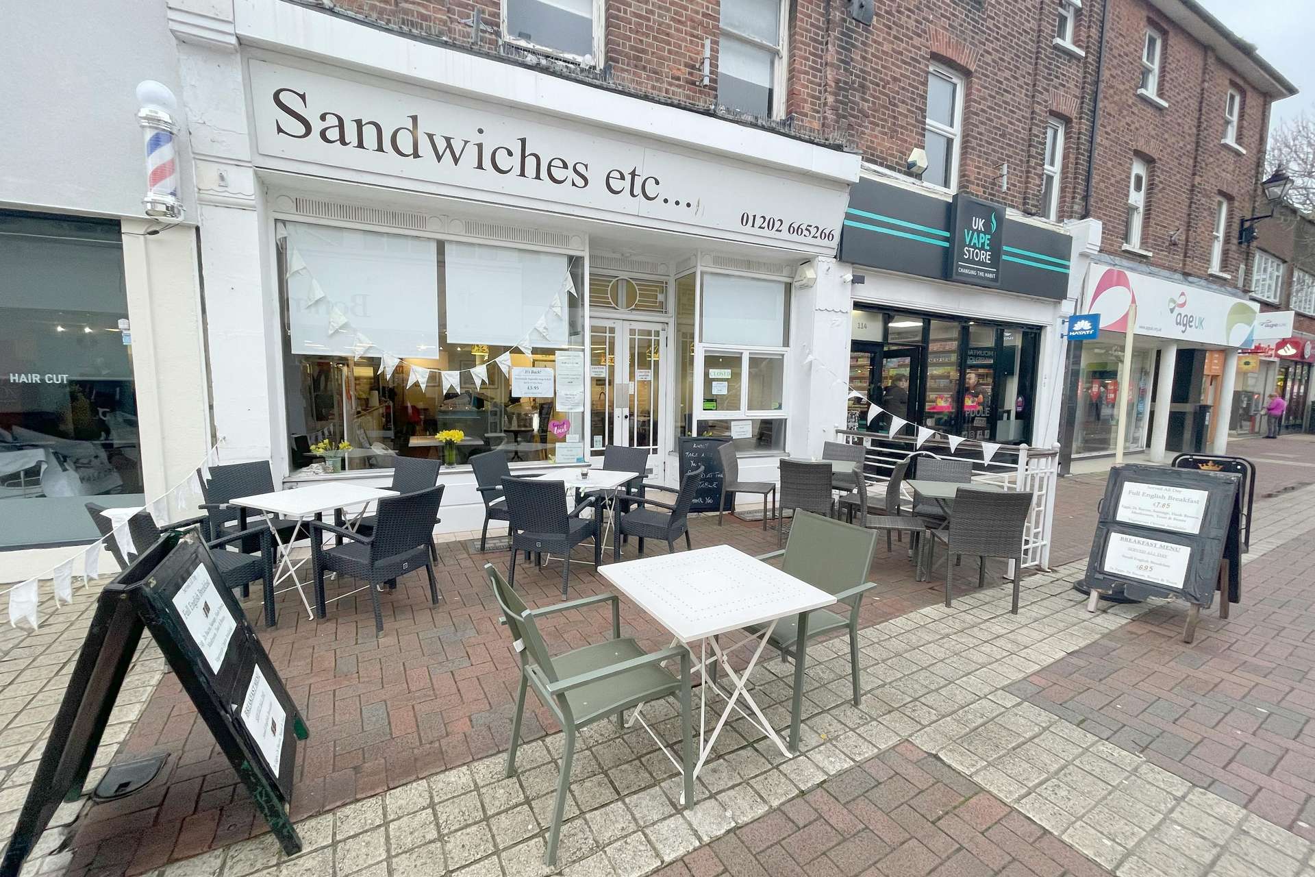 Sandwiches Etc, Poole, Dorset, BH15 1DF