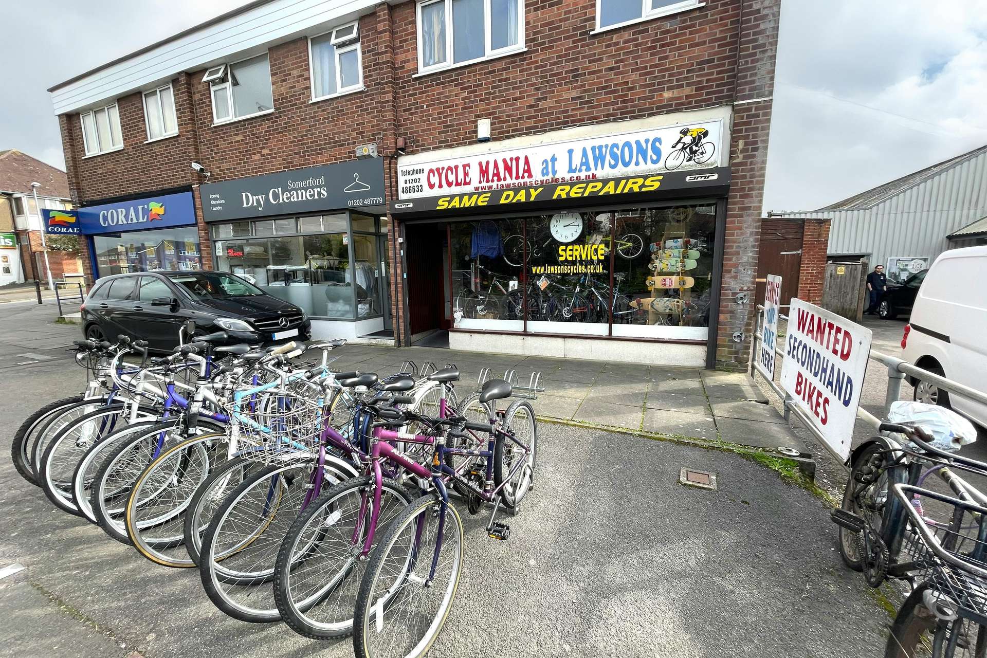 Cycle Mania at Lawsons, Christchurch, Dorset, BH23 3PF