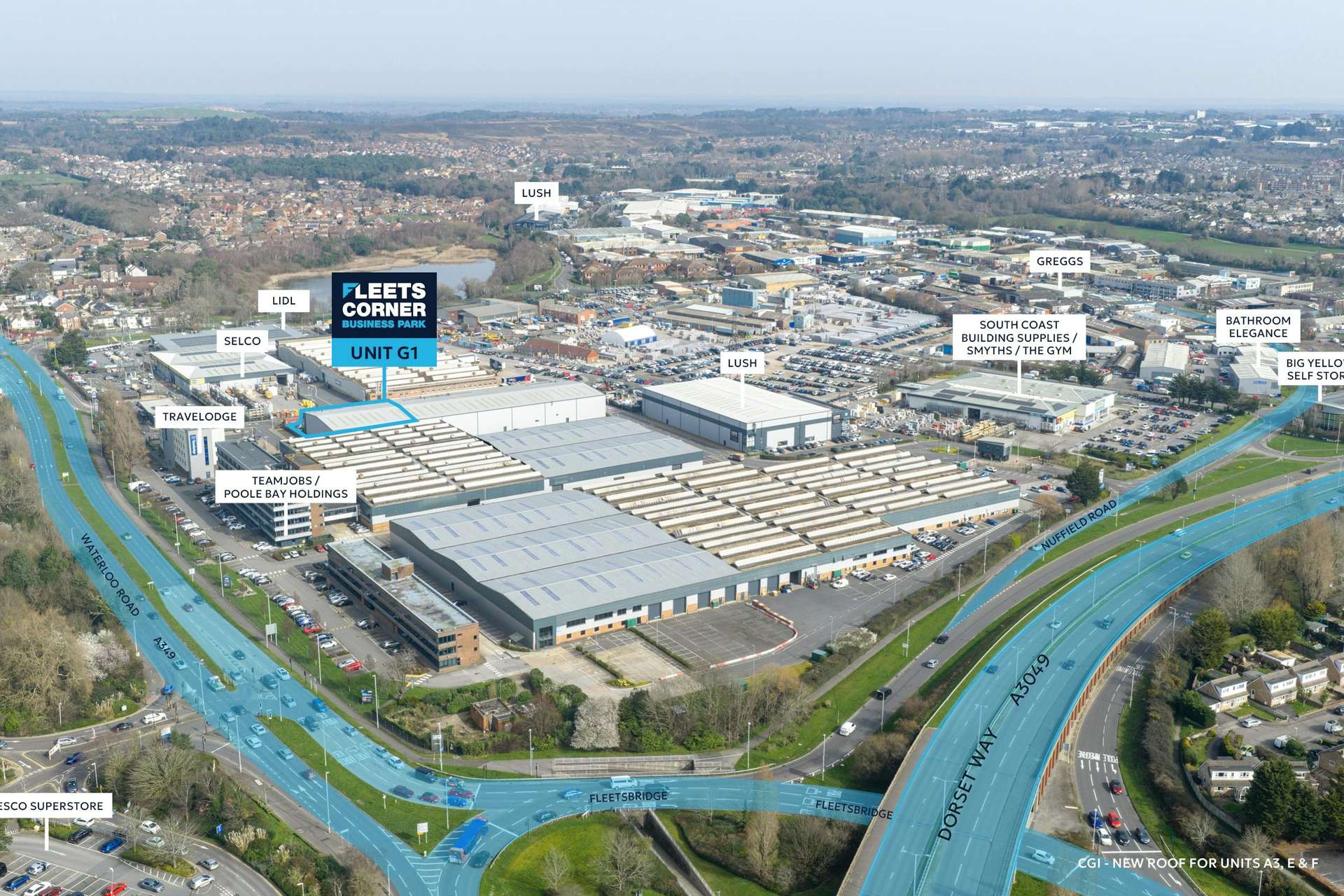 Unit G1, Fleets Corner Business Park, Poole, Dorset, BH17 0LA