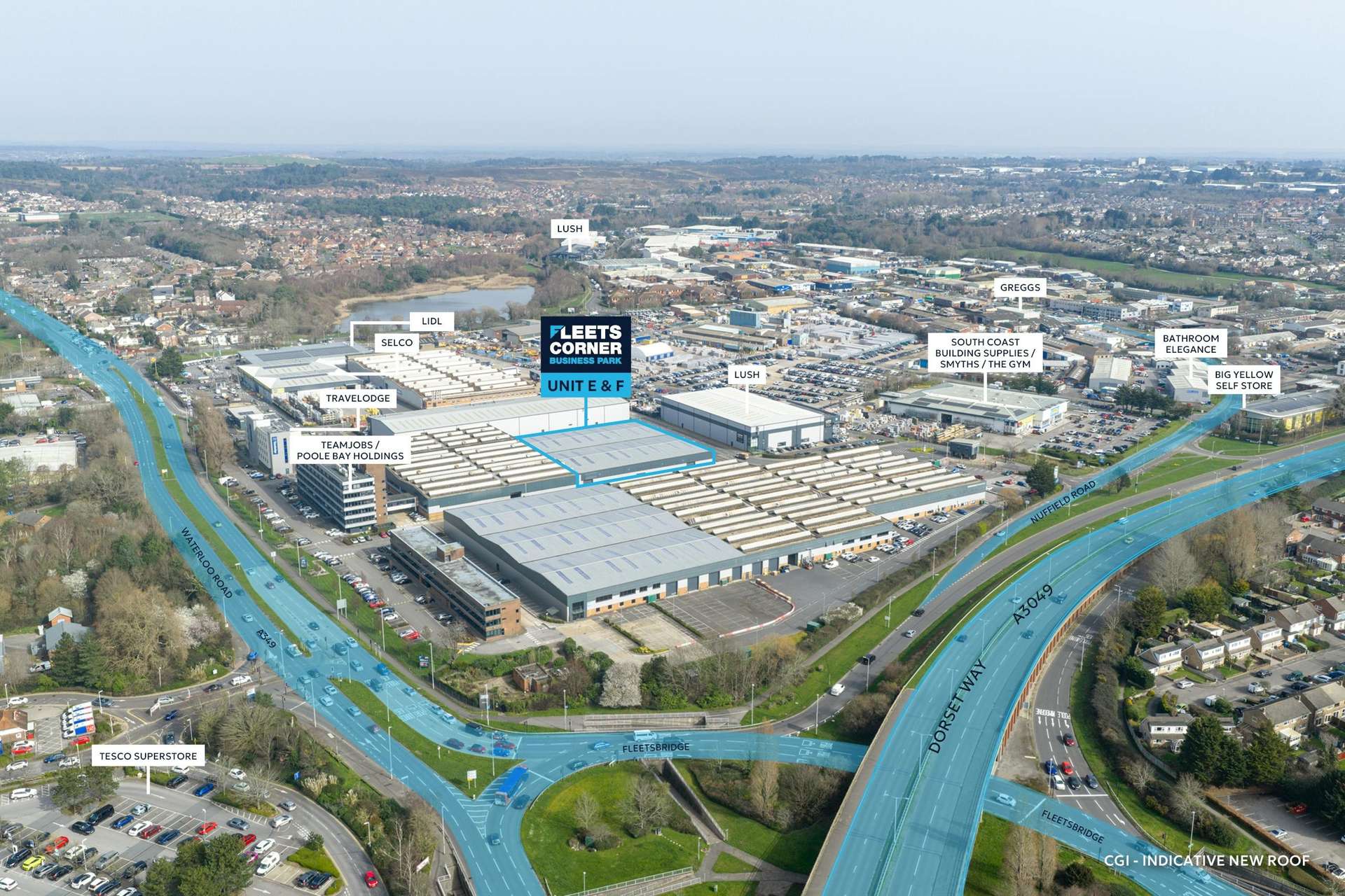 Unit E & F, Fleets Corner Business Park, Poole, Dorset, BH17 0LA